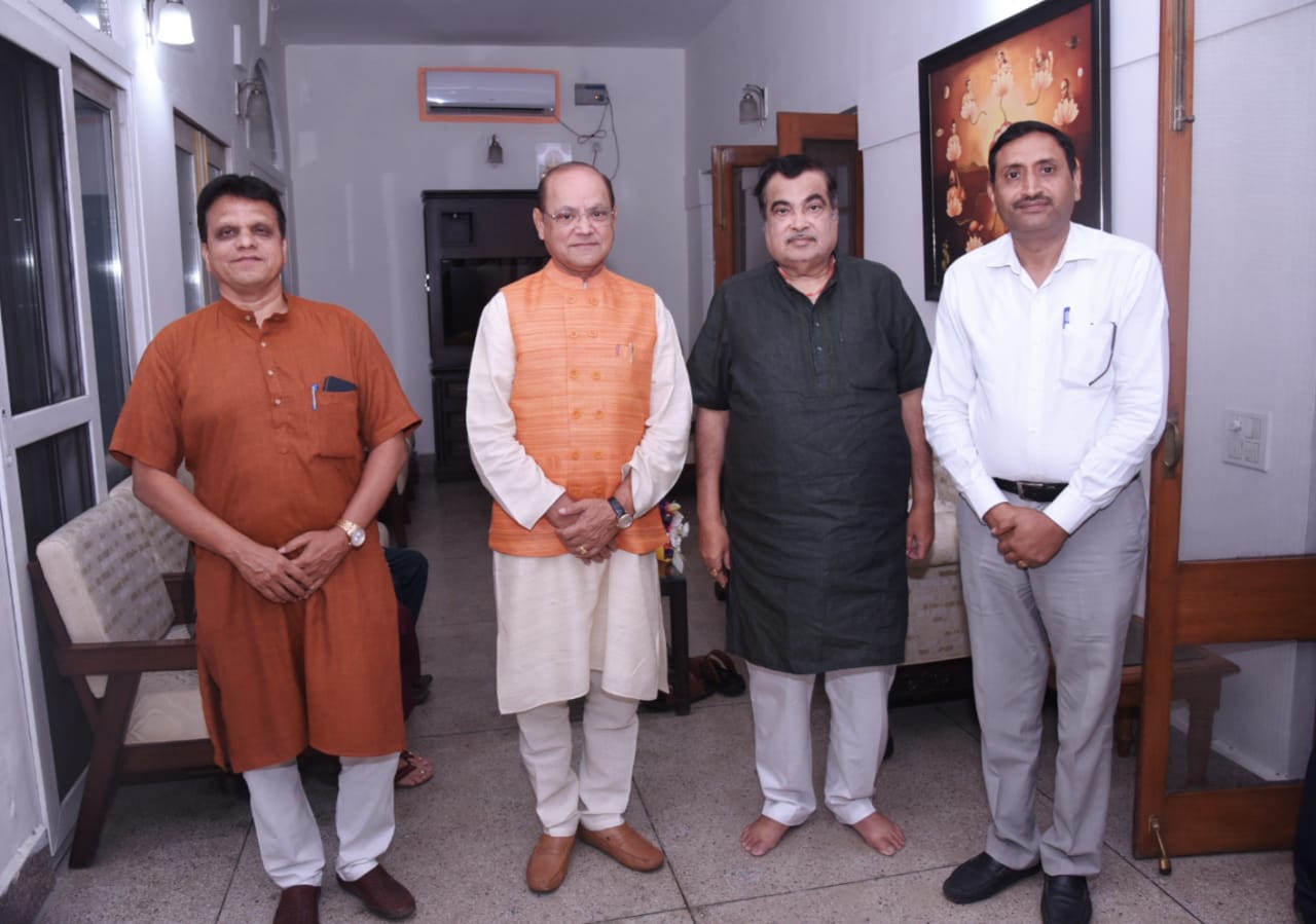 With Shri Nitin Gadkari Ji, Ho’ble Cabinet Minister, Govt. of India