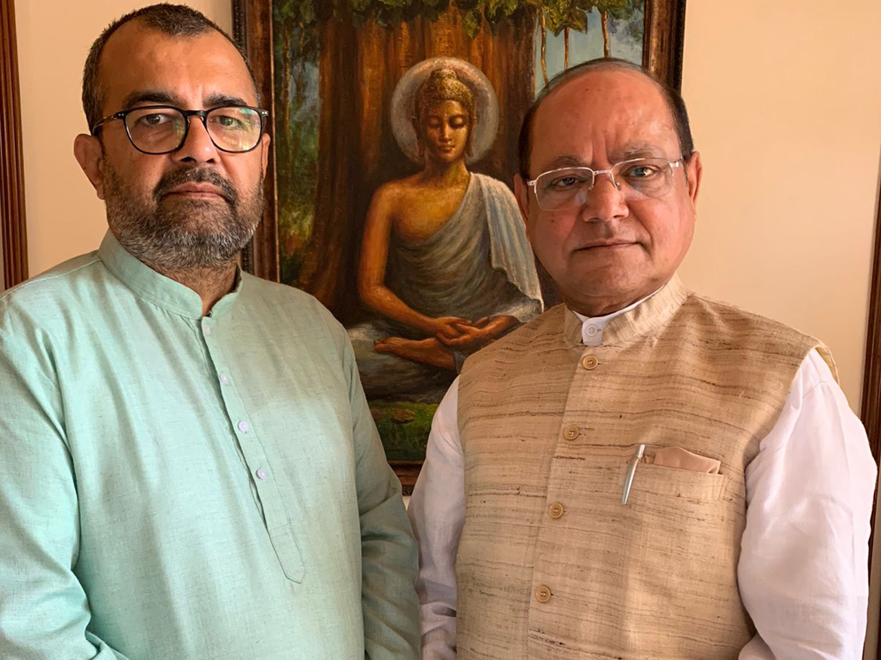 With Sanjay Sharma of Eternal Hindu Foundation